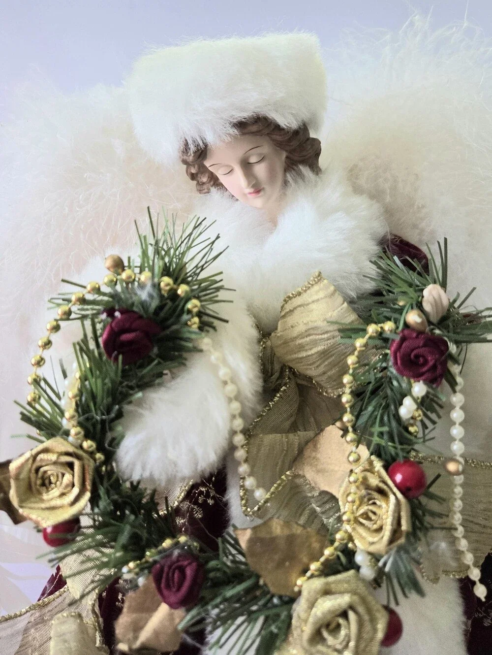 GRANDEUR NOEL CELESTIAL FABRIC ANGEL  16